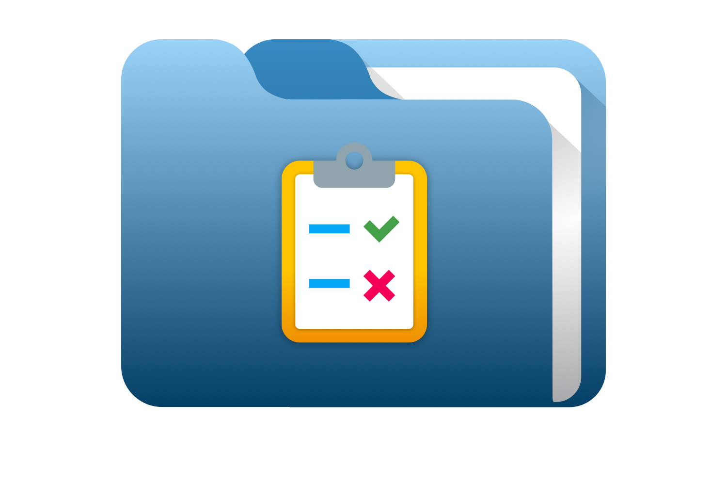 Polarion logo in folder